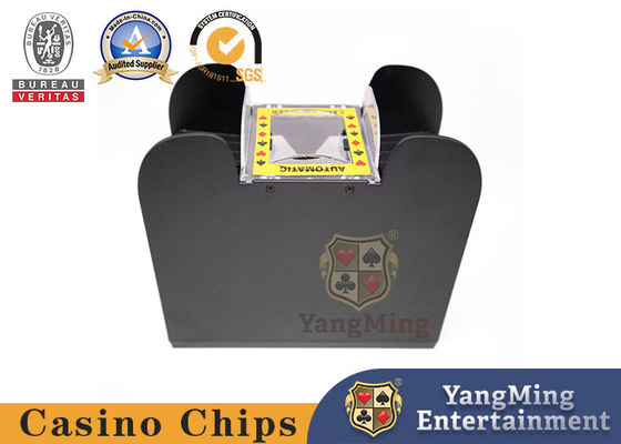 satın al Deluxe Texas Hold 'Em 88 * 63mm Oyun Kartı Shuffler 1-2 Güverte Pil Güç Kaynağı Çevrimiçi üretim