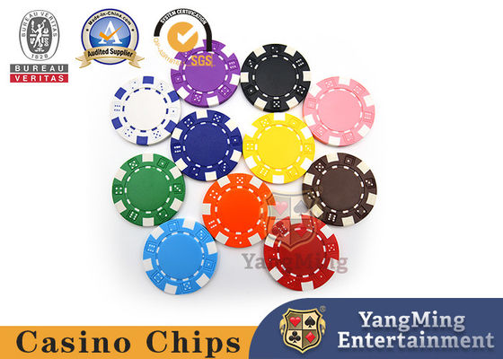 satın al Özel 11.5g ABS Malzeme Dikkate Alınmış Kazino Poker Chips Jeton Yangming Çevrimiçi üretim