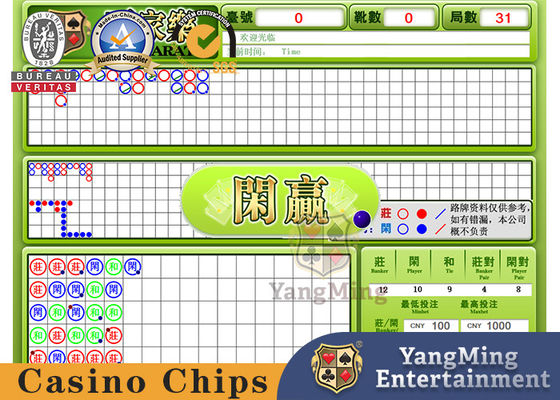satın al Baccarat Dragon Tiger Poker Masası Elektronik Görüntüleme Sistemi Uluslararası Kartlı Kumar Yazılımı Çevrimiçi üretim
