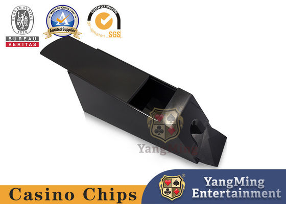 satın al 8 Deck Akrilik Siyah Casino Poker Kart Sahibi Çizgi Baccarat Masası Çevrimiçi üretim