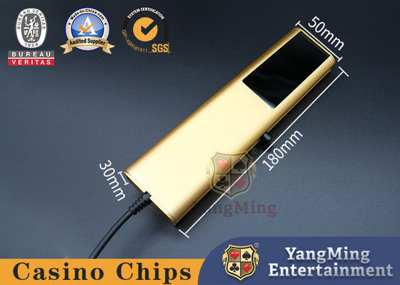satın al Sertifikalı Fabrika Özel Altın Kumar UV Çip Kontrolörü RFID Poker Çipler Mor ışık Güvenlik çekirdek dedektörü Çevrimiçi üretim