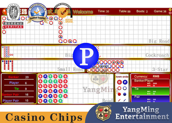 satın al Baccarat Dragon Tiger Oyun Masası Elektronik Yazılım Sistemi Güncelleme Sürümü El ile Girilen Sonuçlar Arkaplanı Değiştirebilir Çevrimiçi üretim