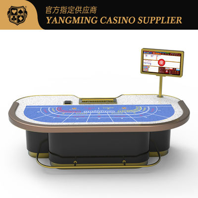 satın al Deluxe Club Customized Bar Protector Baccarat Masası Casino Poker Chip Oyun Masası Çevrimiçi üretim