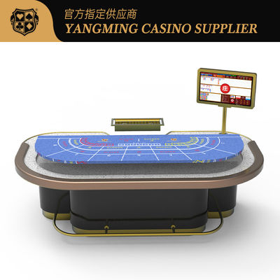 satın al Hot Style VIP Kulübü Özel 7 Oyuncu Baccarat Masası Casino Baccarat Poker Masası Oyun Masası Çevrimiçi üretim