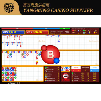 satın al Casino Poker Table Canlı Baccarat Lucky Six Sistem Yazılımı Özel Çevrimiçi üretim