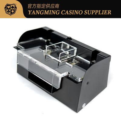 satın al Makao Casino Metal Özel 1-2 Deck Oyun Kartları Karıştırıcı Poker Kartları Ayakkabı Gücü Otomatik Karıştırıcı Çevrimiçi üretim