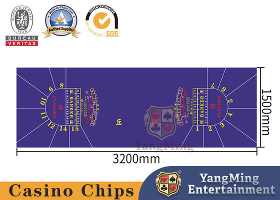 satın al Orijinal Tasarım ve Ismarlama 15 Oyuncu Shalf-Circle Bakara Poker Masa Örtüsü Kumar Masası Düzeni Desteği Toptan Çevrimiçi üretim
