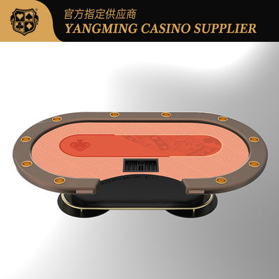 satın al Uluslararası Casino Texas Hold'em Poker Turnuvaları için Yeni Geliştirilmiş Metal Ayaklı Texas Hold'em Poker Masası Çevrimiçi üretim
