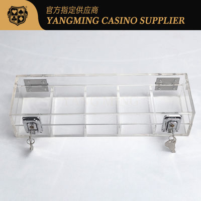 satın al Satılık 100 Yard 50mm Kilitleme Çip Tepsi Casino Baccarat Eğlence Eğlence Poker Çip Tepsi Çevrimiçi üretim