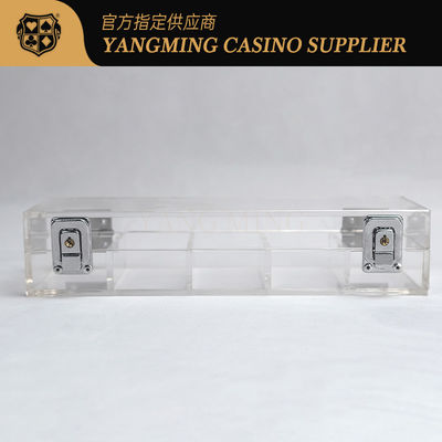 satın al Toptan Satış 100 Yard 50mm Casino Poker Chip Tepsisi Kilitleme Akrilik Chip Tepsisi Casino Casual Oyun Poker Chip Tepsisi Çevrimiçi üretim