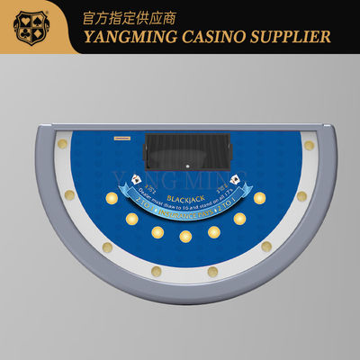 satın al Modern Stil Amerikan Yarım Yuvarlak Blackjack Poker Masası Kumar Black Jack Poker Oyun Masası Çevrimiçi üretim