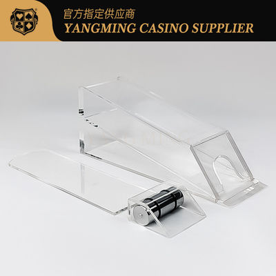 satın al Sıcak Satış 8 Deck Açık Akrilik Yüksek Satıcı Ayakkabıları Poker Masa Oyunu Masaüstü Satıcı Ayakkabıları Çevrimiçi üretim