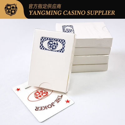 satın al Kalıcı Siyah Merkezi Kağıt Oyun Kartları Casino Baccarat Masaüstü Oyunu Oyun Kartları Çevrimiçi üretim