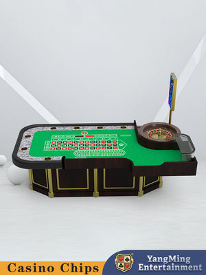 satın al High End Club Poker Kart Masası Özelleştirilmiş Ayak Çarkı Avrupa 32 İnç Masif Ahşap Tekerlek Çevrimiçi üretim