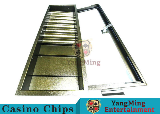 satın al Kolay Kilitli Poker Chip 1 Katmanlı Metal Raf Poker Masa Chip Tepsisi Tek Kilitli Şifreleme Çevrimiçi üretim