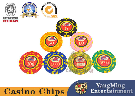 satın al Kumar Oyunları için Alüminyum Kasa ile 10.000 Adet 11.5g Kil Poker Chip Setleri Çevrimiçi üretim