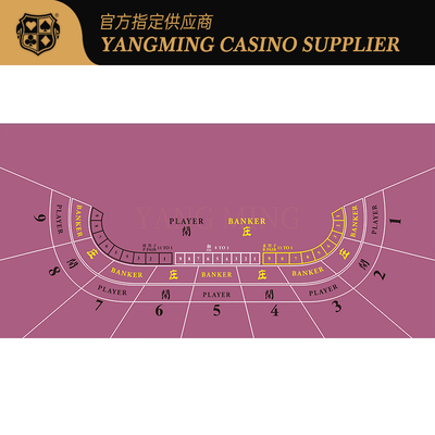 satın al Baccarat Teksas Düzenleme Kırmızı Baskı Deseni Su geçirmez Masa Çamaşırı Casino Düzenleme Çevrimiçi üretim