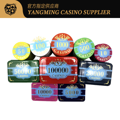 satın al Profesyonel 760 Parçalı Bakara Çip Seti İki Katlı Akrilik Poker Para Birimleri Çevrimiçi üretim