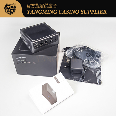 satın al Yeni Yükseltilmiş Bakara Niu Niu Bilgisayar Ana Bilgisayar Yazılım Sistemi Casino Poker Masası Siyah Mini Ana Bilgisayar Çevrimiçi üretim