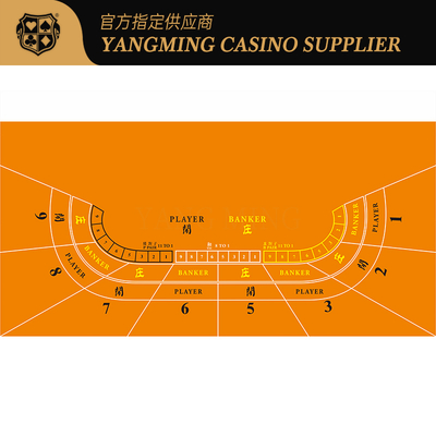 satın al Fabrika Tedarikleri Baccarat 9 Oyuncu Casino Oyunu Masa örtüsü Tasarımı Özel Masa Düzenlemesi Çevrimiçi üretim