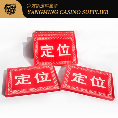 satın al Akrilik kare Red Bull konumlandırma kartı casino poker masa oyunu konumlandırma kartı Çevrimiçi üretim