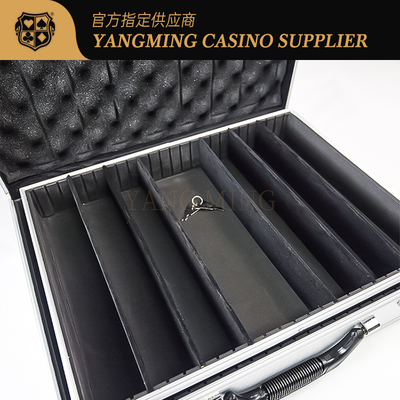satın al Alüminyum Casino Poker Chip Için Taşıma çantası Set 600 adet Için Metal Poker Chip Kutusu Çevrimiçi üretim
