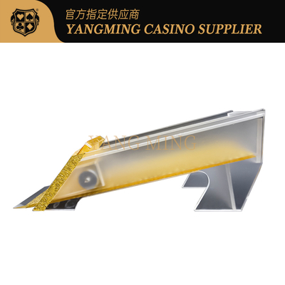 satın al Deluxe Gold 8 Decks Poker Dealer Baccarat Dragon Tiger Table Game For Casino Game Çevrimiçi üretim