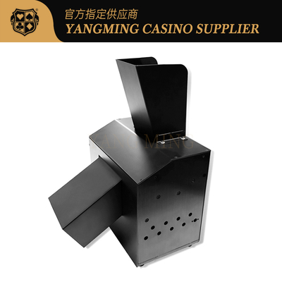 satın al Klasik Casino Oyun Aksesuarları Tek Liman Metal Demir Otomatik Poker Kart Parçalama Makinesi Çevrimiçi üretim