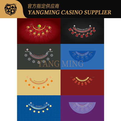 satın al Blackjack Poker Table Layout Casino Poker Entertainment Tablecloths Customizable Çevrimiçi üretim