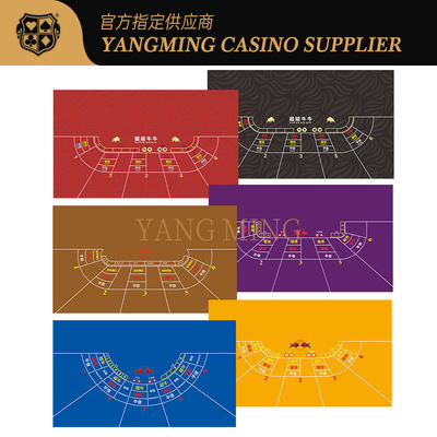 satın al Custom Design Casino Roulette Layout On Waterproof Table Cover For Casino Game Çevrimiçi üretim