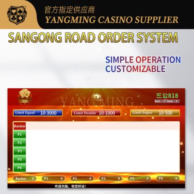 satın al Professional Manufacturer Of Casino Baccarat Sangong Game Roadmap Systems Çevrimiçi üretim