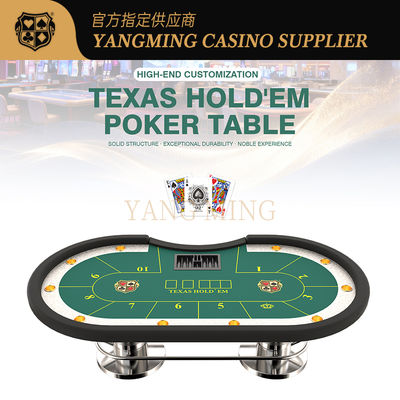 satın al Customizable Texas Hold'em Poker Table – Premium Casino-Grade Gaming Table Çevrimiçi üretim