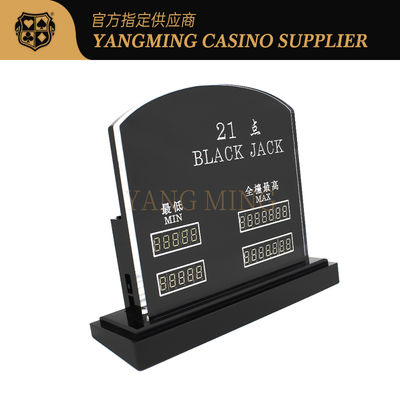 satın al İthal Akrilik Oyma Siyah Jack Kumarhane Kumar Fişleri Kumarhane Poker Oyunu İçin Çevrimiçi üretim