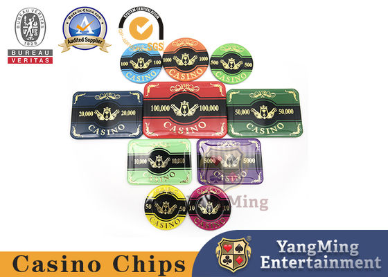 satın al Eğlence için 760 adet Akrilik Premium Bronzlaştırıcı Casino Poker Chip Seti Çevrimiçi üretim