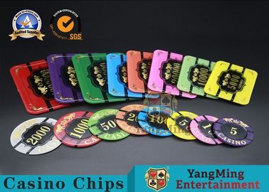 satın al Akrilik Kristal Altın Damgalama Chip Bakara Poker Masası Oyun Masası Chip Çevrimiçi üretim