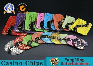 satın al Casino Yazdırılabilir Akrilik Ultimate Poker Cips Jeton Çapı 81 * 56/94 * 66mm Çevrimiçi üretim