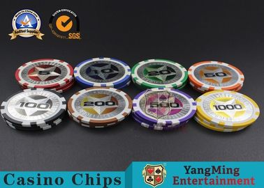satın al Texas Hold'em 11.5g Clay Chip Casino Baccarat Masa Oyunu ABS Chip Coin Çevrimiçi üretim