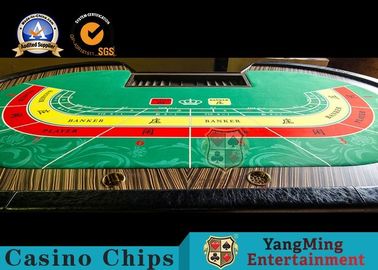 satın al Nakit Damla Tutucu ile Bakara 10 Kişi Casino Poker Masası 2650 * 14530 * 750mm Çevrimiçi üretim