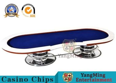 satın al Kırmızı Masa Düzeni ile 10 Oyuncu Casino Poker Masası / Texas Holdem Poker Masası Çevrimiçi üretim