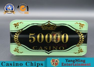 satın al Özel Logo ile özel Seramik Kil Ve Plastik Casino Poker Chips YM- CP030-31 Çevrimiçi üretim