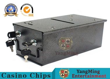 satın al Casino Bakara Poker Masa Üstü 8 Güverte Metal Atma Tutucu Kutusu Boyutu 225 * 123 * 120mm Çevrimiçi üretim