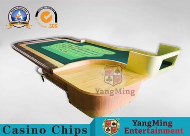satın al Ahşap Rulet Tekerleği ile Çevre Dostu Casino Roleta Poker Masası Çevrimiçi üretim