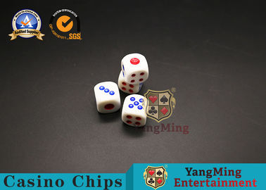 satın al 15mm Casino Oyun Aksesuarları Kumar Zar Poker Oyun Kartları Melamin Akrep Çevrimiçi üretim