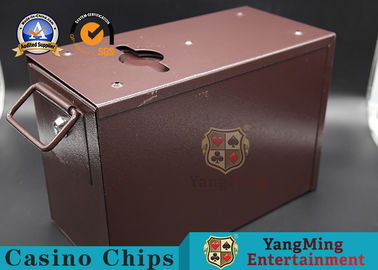satın al Kumar Poker Masa Metal Kol Poker Poker Için Para Damla Kutusu ve Masa Nakit Tutucu Için Kilitler Çevrimiçi üretim