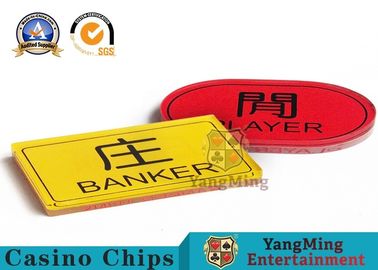 satın al Çevre Koruma Malzemeleri ile Kristal Akrilik Poker Bayi Düğmesi Çevrimiçi üretim