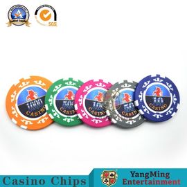 satın al Kişiselleştirilmiş Özel Kil Cips Set Retro Kumar Masa Oyunları Sahte Stil / PU Poker Chip Set Çevrimiçi üretim