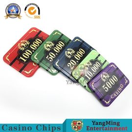 satın al Özel Plastik NFC RFID Casino Cipsleri / Akrilik Poker Chip Seti 760pcs 14kg Çevrimiçi üretim