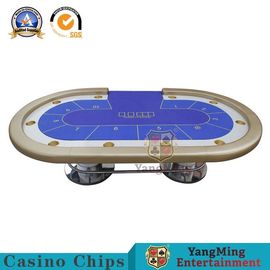 satın al Özel Profesyonel Casino Poker Masası MDF + Ahşap + PU Malzeme Dayanıklı Çevrimiçi üretim
