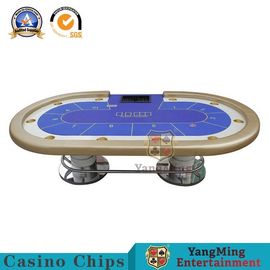 satın al Oval Şekilli Casino Poker Masası Texas Hold'em Baccarat 10 oyuncu ile Kare Masa Çevrimiçi üretim