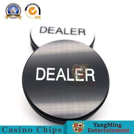 satın al 7X2 cm Plastik Poker Texas Bayi Düğme İki Yüz Deluxe Jumbo Siyah Kristal Gravür Çevrimiçi üretim